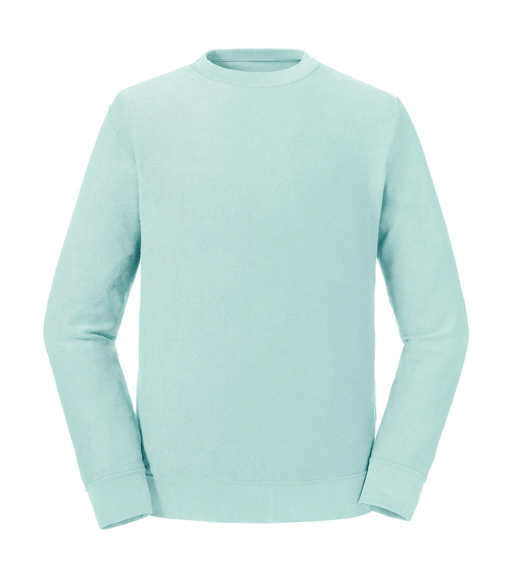 Sudadera Pure Organic reversible Aqua