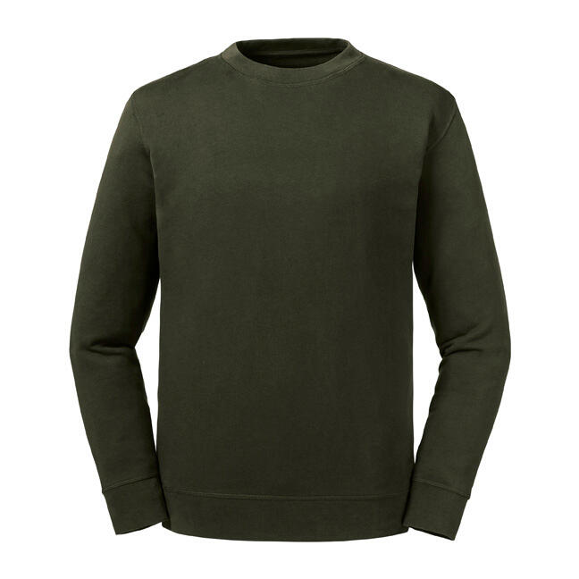 Sudadera Pure Organic reversible Dark Olive