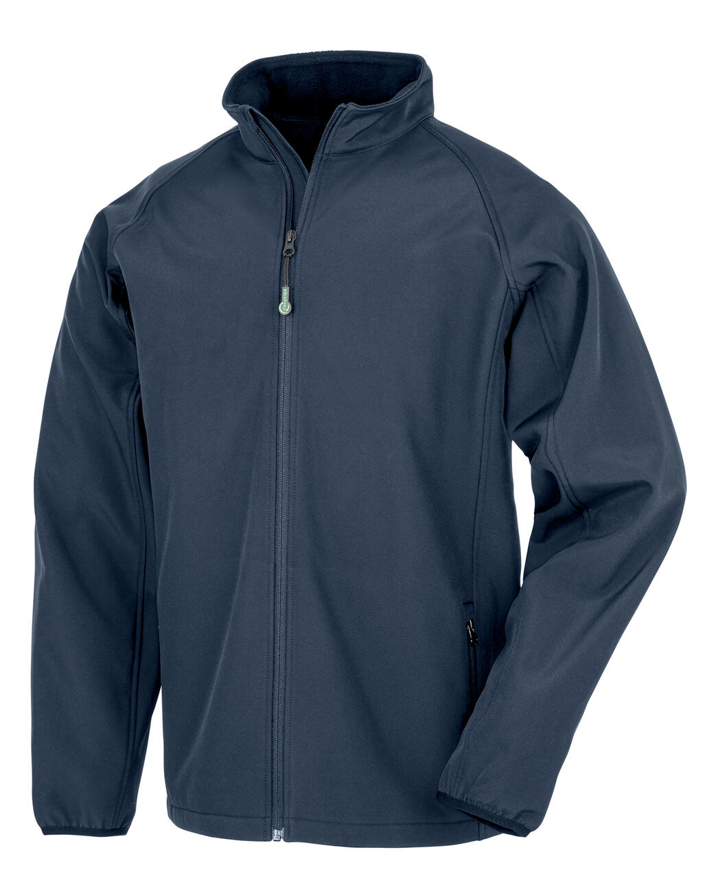 Chaqueta Softshell reciclada J/Y bicapa imprimible Navy