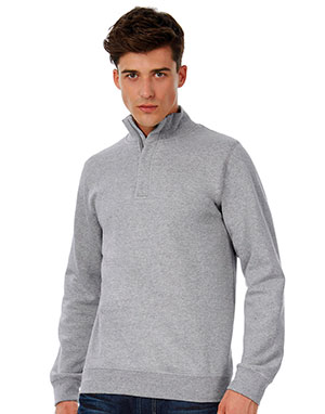 B & C Sudadera cremallera 1/4 ID.004 Cotton Rich