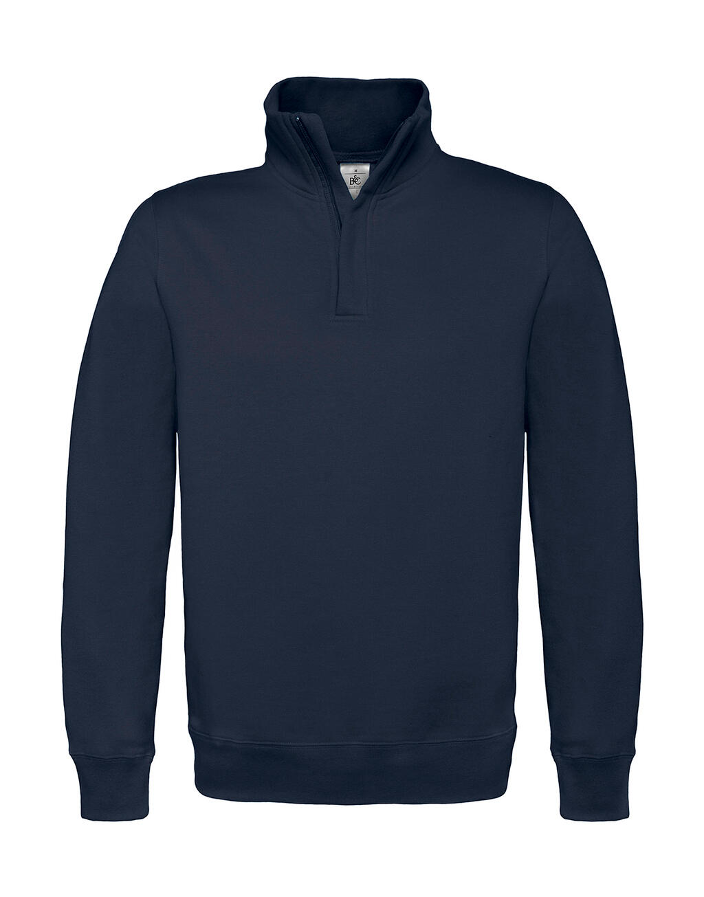 Sudadera cremallera 1/4 ID.004 Cotton Rich Navy