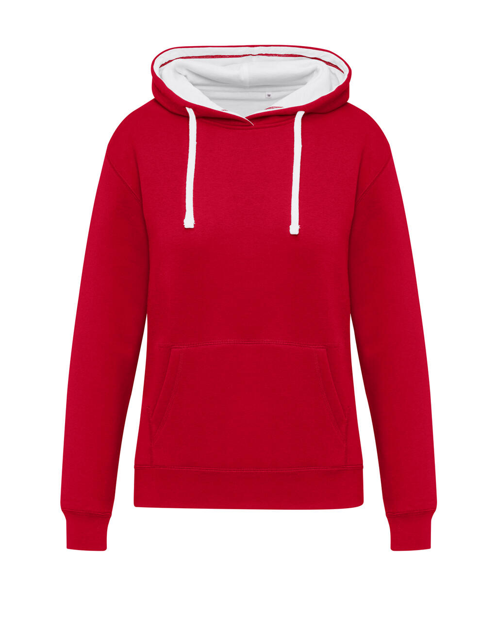 Originals Contrast Hooded Sweat Women Red/Snowwhite