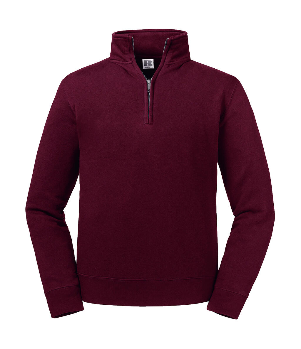 Sudadera Authentic 1/4 Burgundy