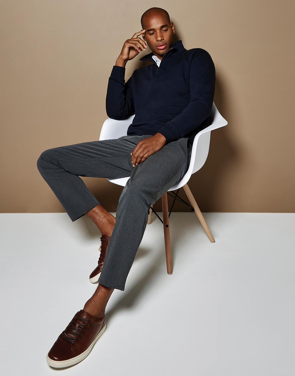  Kustom Kit Sudadera cremallera 1/4otro