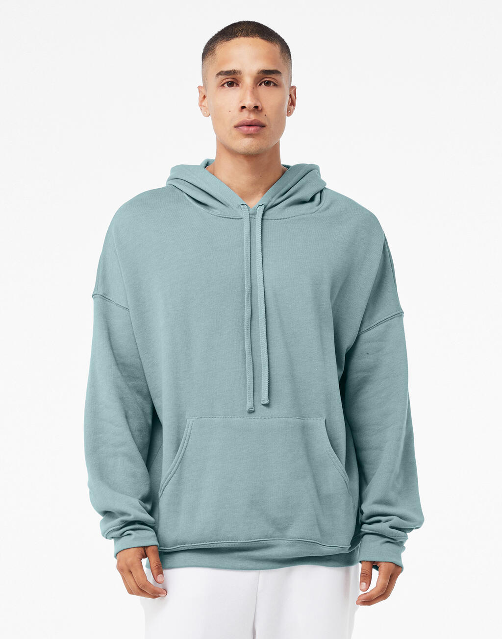 Sudadera con capucha unisex Pullover DTM Heather Blue Lagoon
