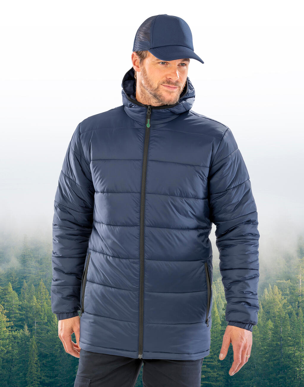  Result Parka reciclada acolchada con capuchaotro