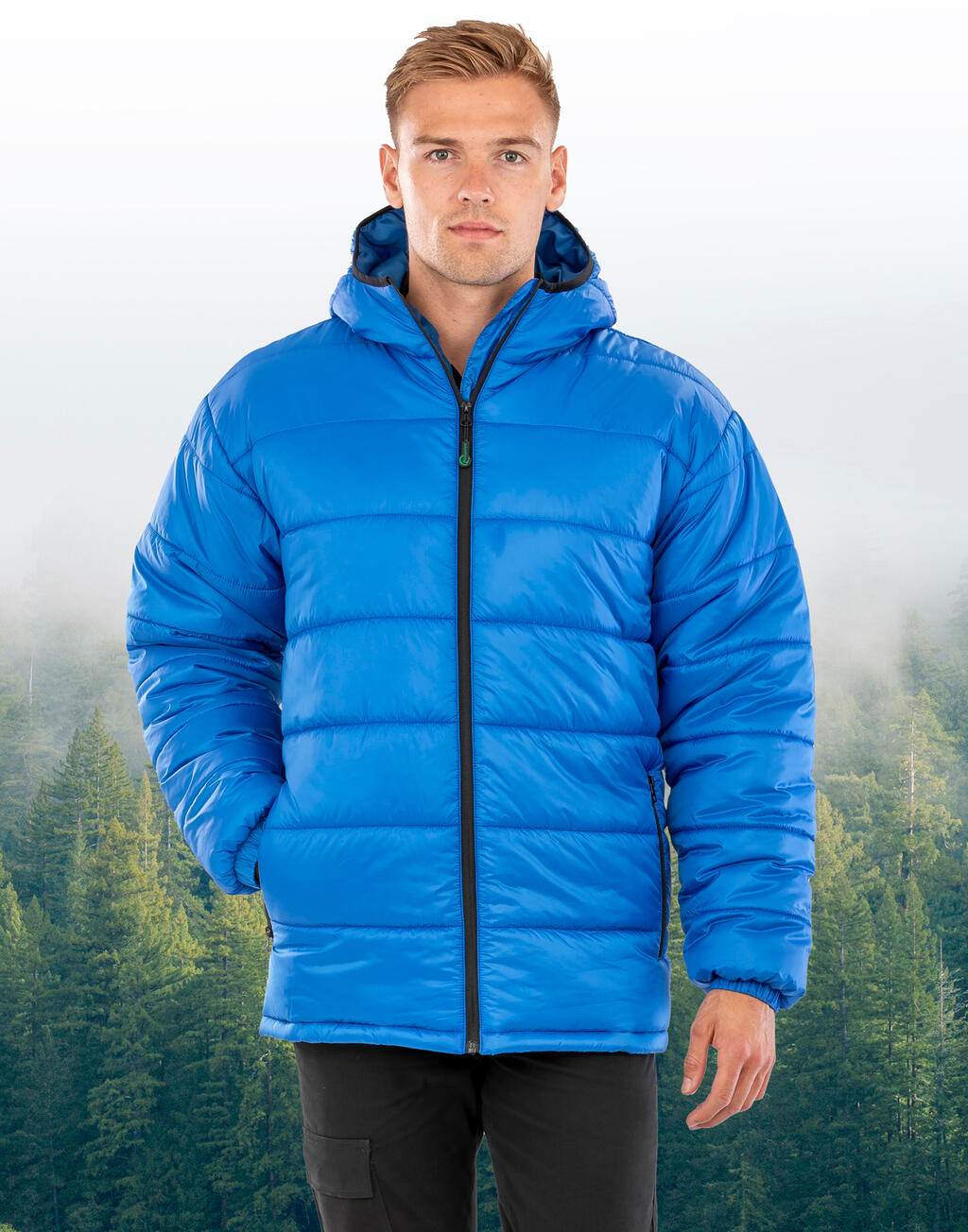 Result Parka reciclada acolchada con capucha