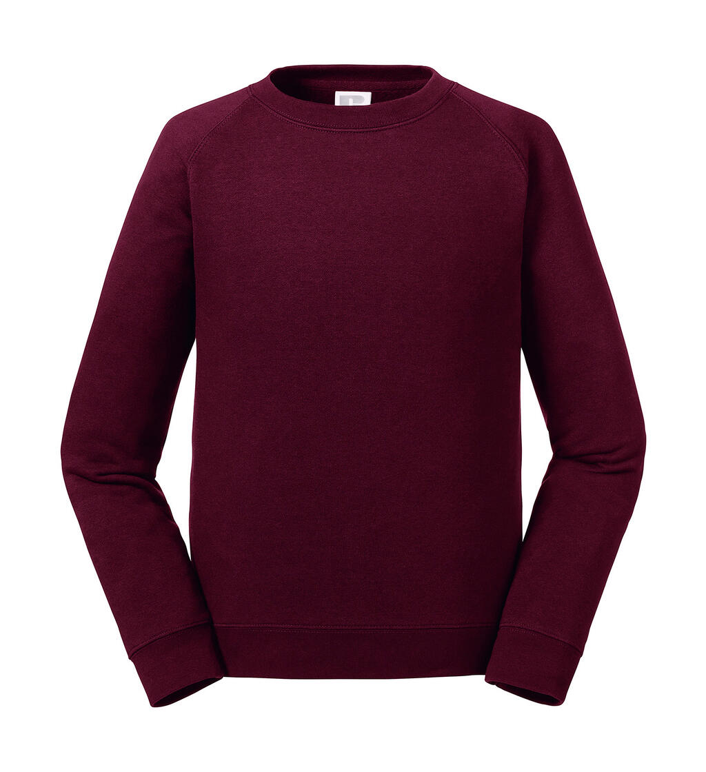Sudadera Authentic Raglan niño/a Burgundy