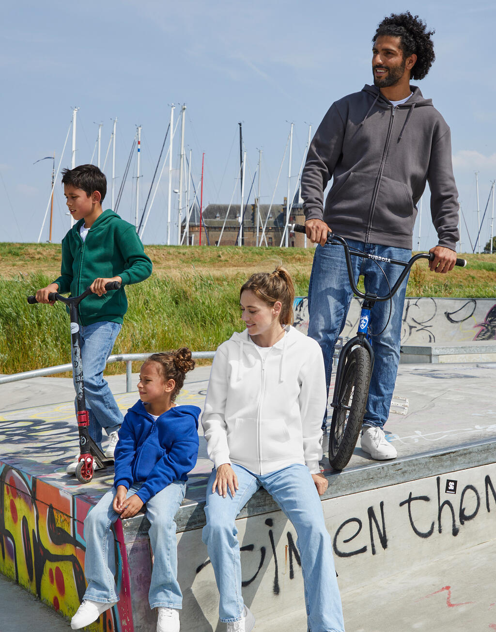  SG Originals Hooded Full Zip Kidsotro