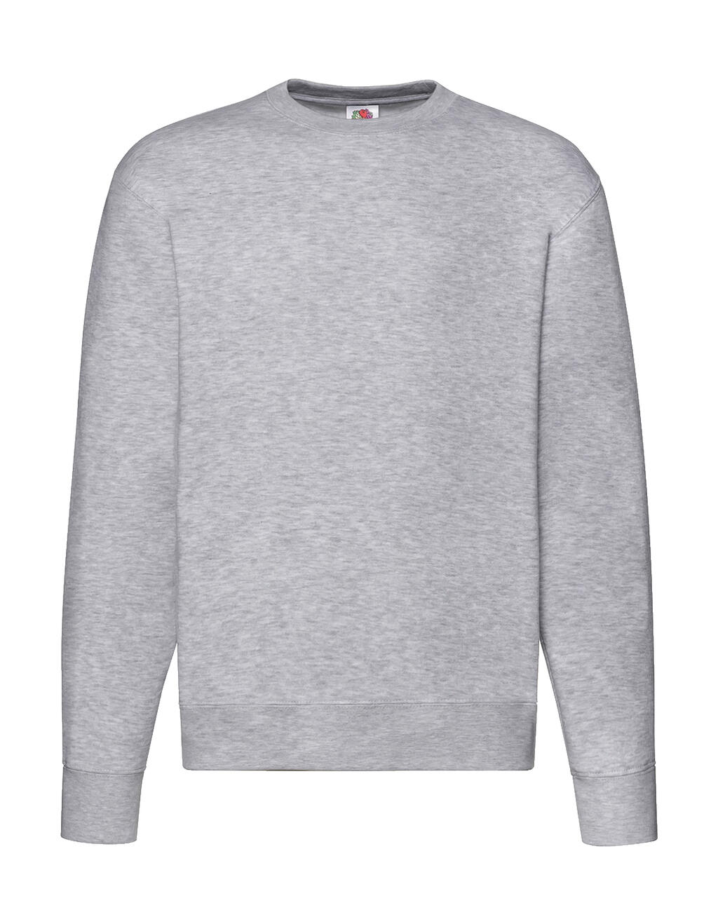 Sudadera manga montada Premium Heather Grey