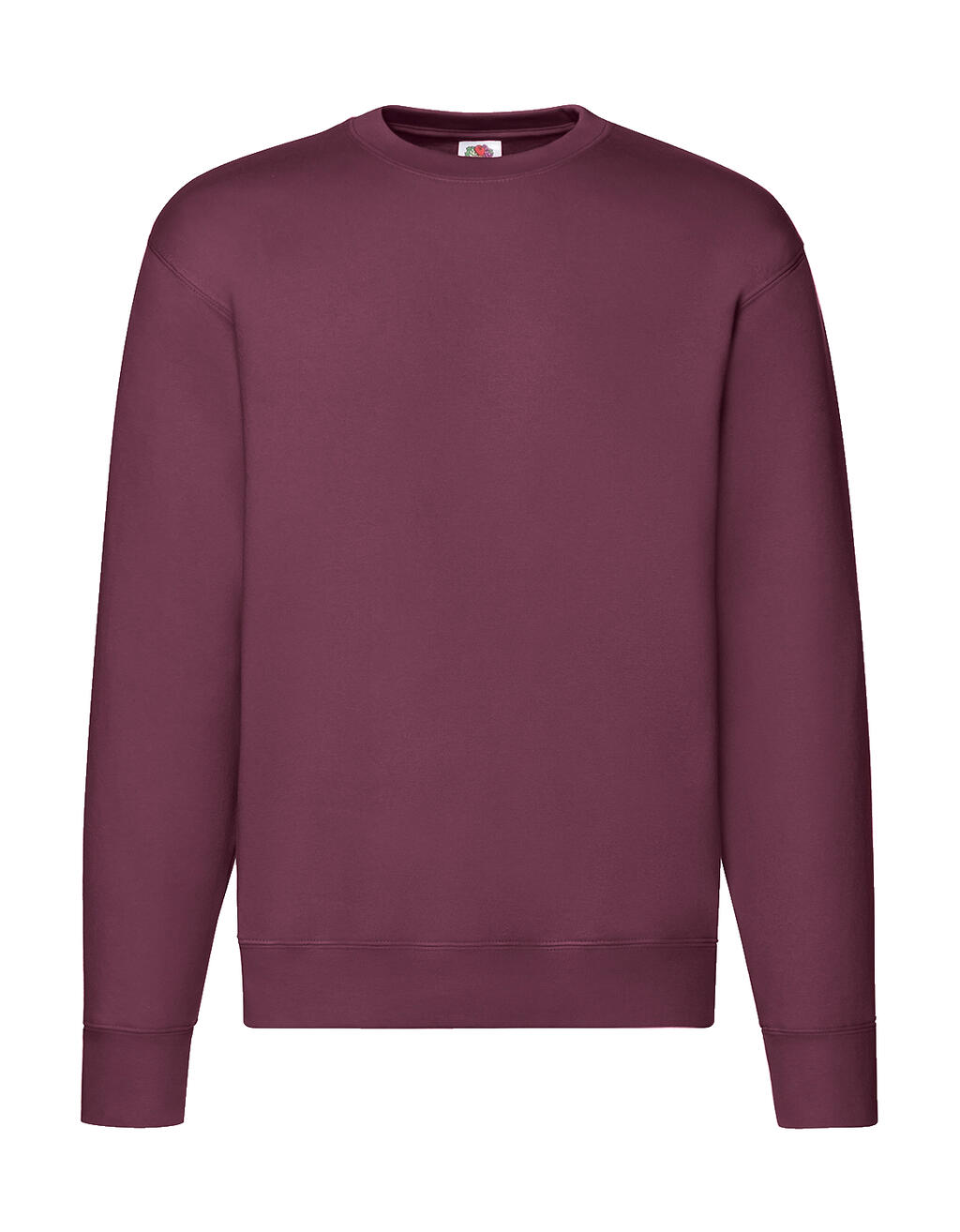 Sudadera manga montada Premium Burgundy
