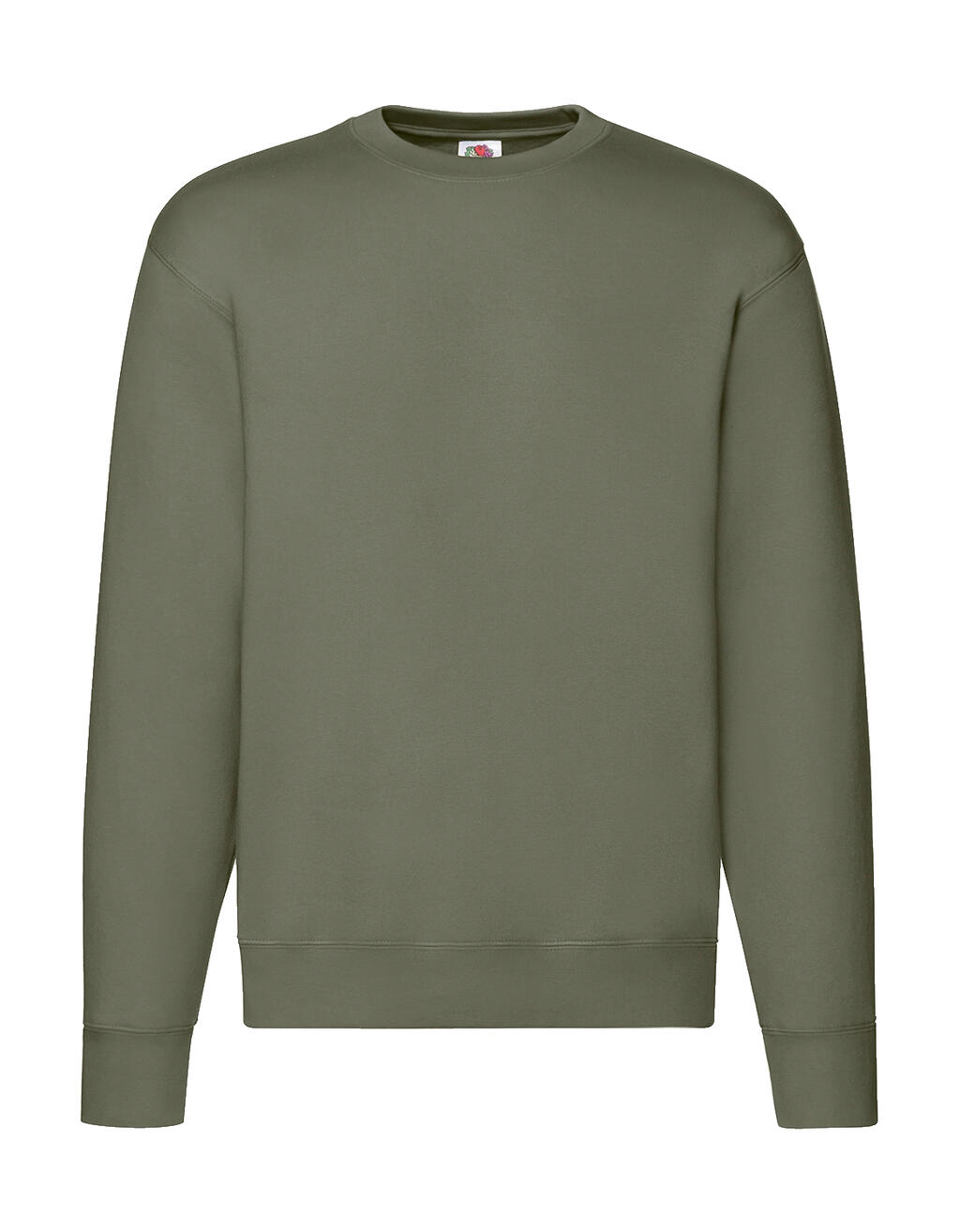 Sudadera manga montada Premium Classic Olive