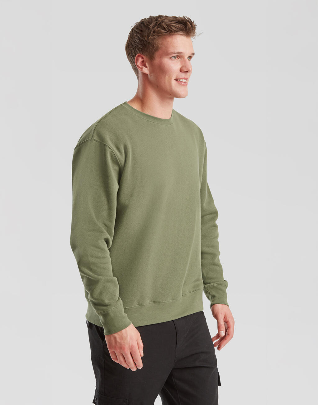  Fruit of the Loom Sudadera manga montada Premiumotro