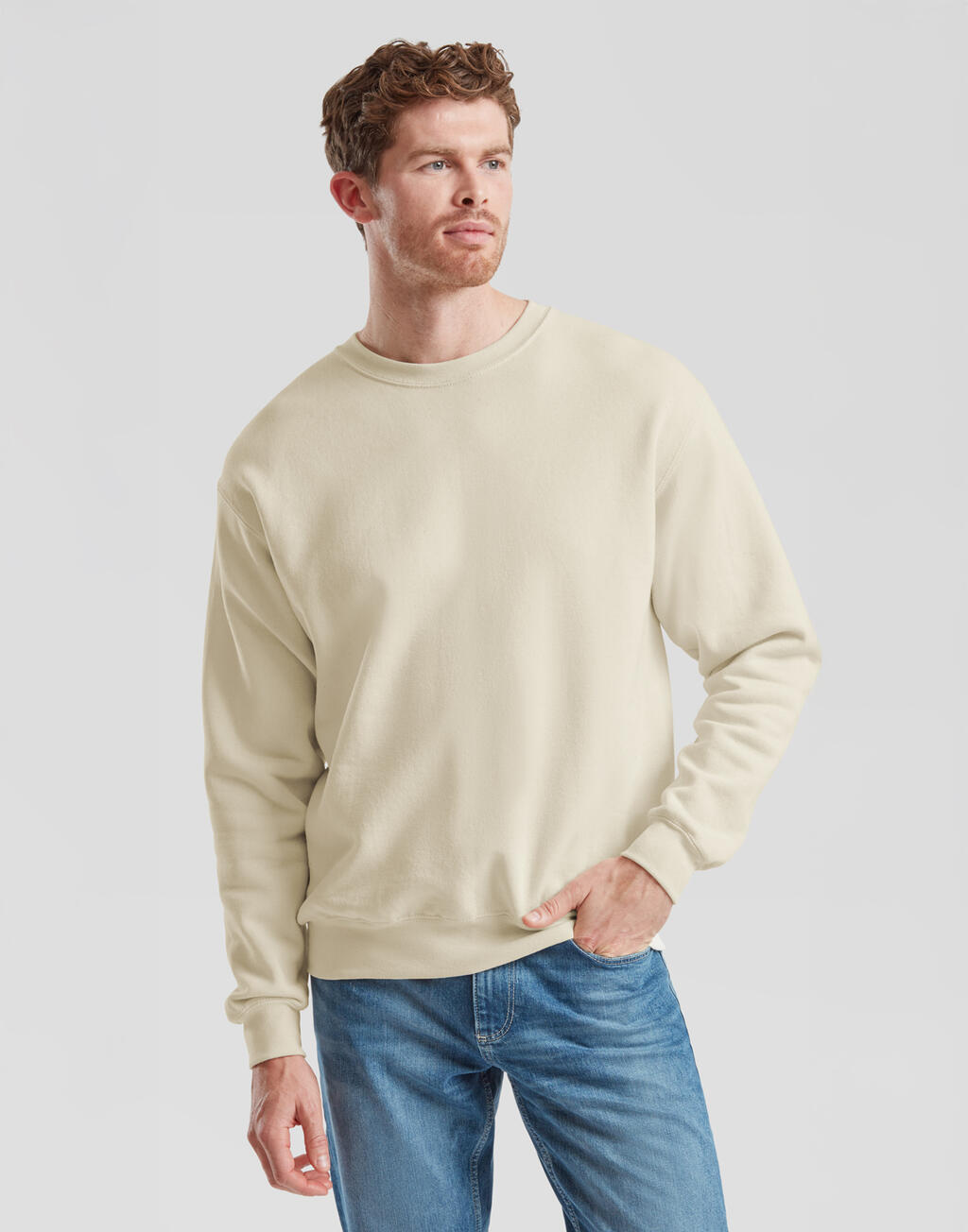  Fruit of the Loom Sudadera manga montada Classicotro