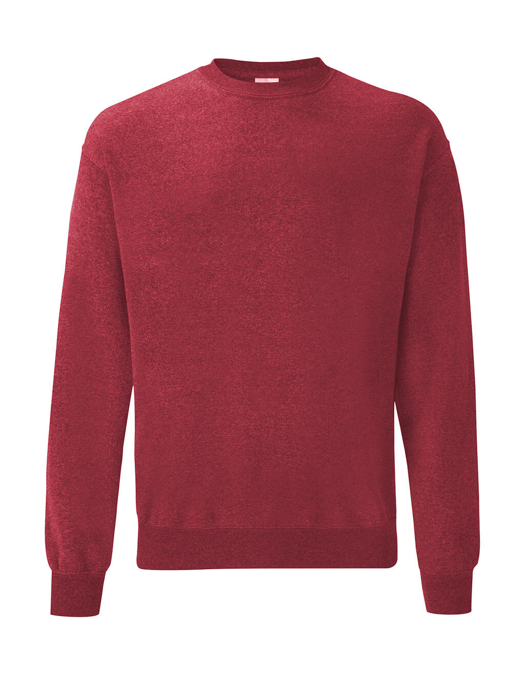 Sudadera manga montada Classic Heather Red