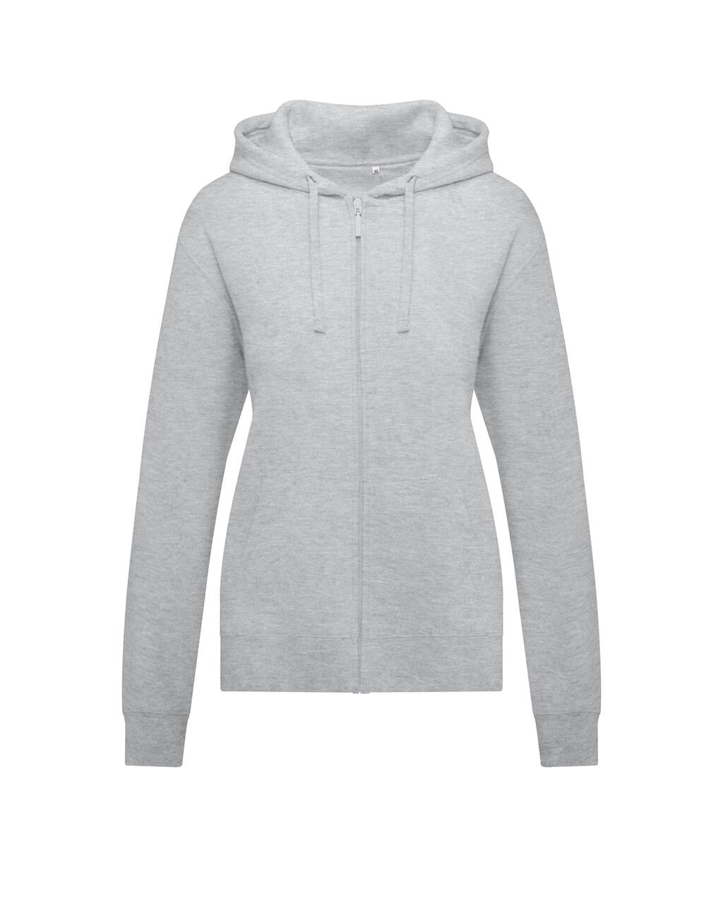 Originals Hooded Full Zip Women Light Oxford