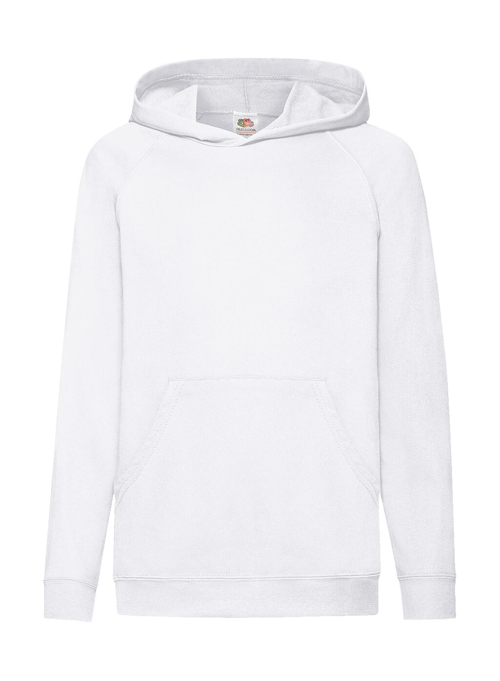 Sudadera con capucha ligera niños White