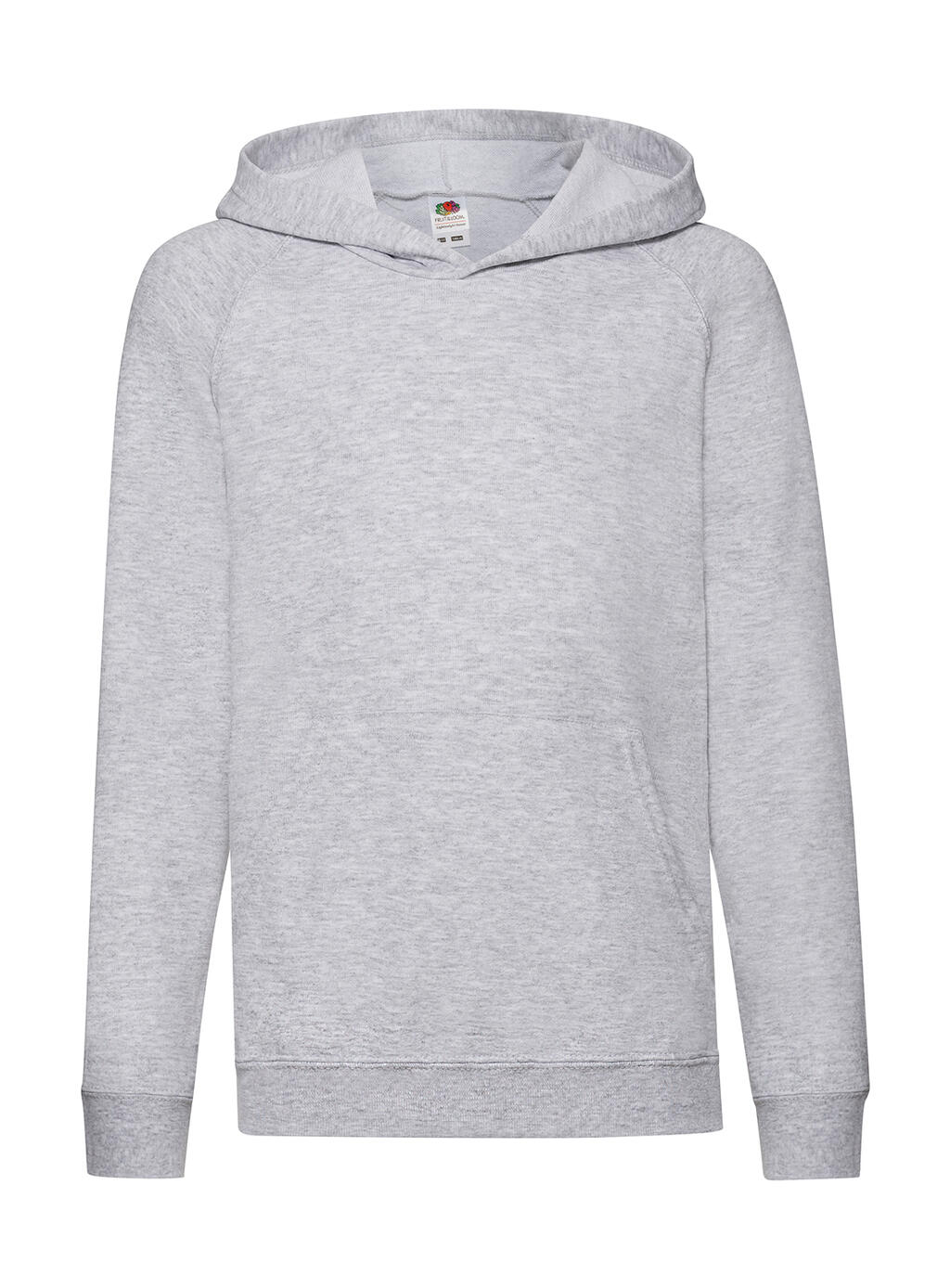Sudadera con capucha ligera niños Heather Grey