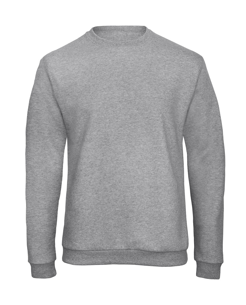 Sudadera cuello redondo unisex ID.202 50/50 Heather Grey