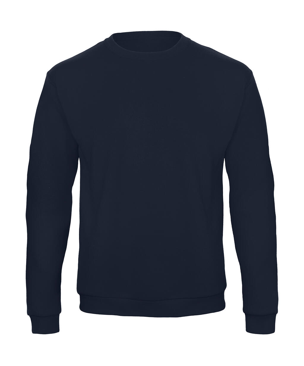 Sudadera cuello redondo unisex ID.202 50/50 Navy