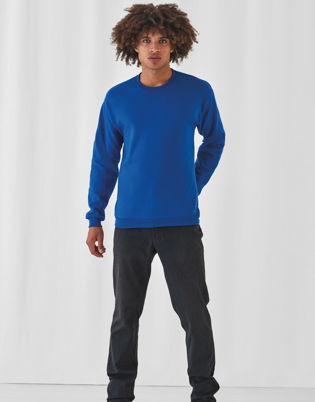  B & C Sudadera cuello redondo unisex ID.202 50/50otro