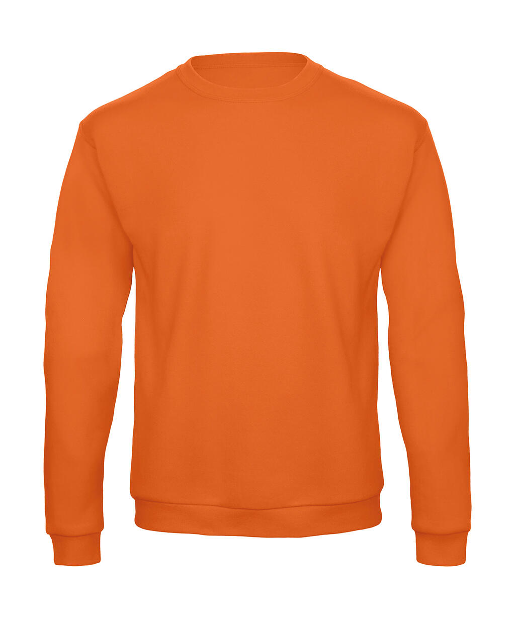 Sudadera cuello redondo unisex ID.202 50/50 Pumpkin Orange