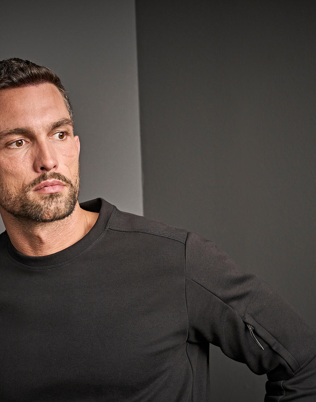  Tee Jays Sudadera cuello redondo Athleticotro