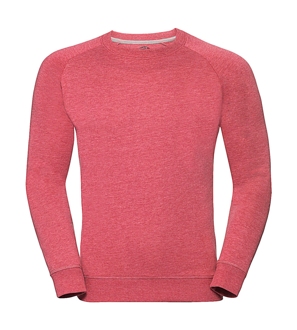 Sudadera Raglan HD hombre Red Marl