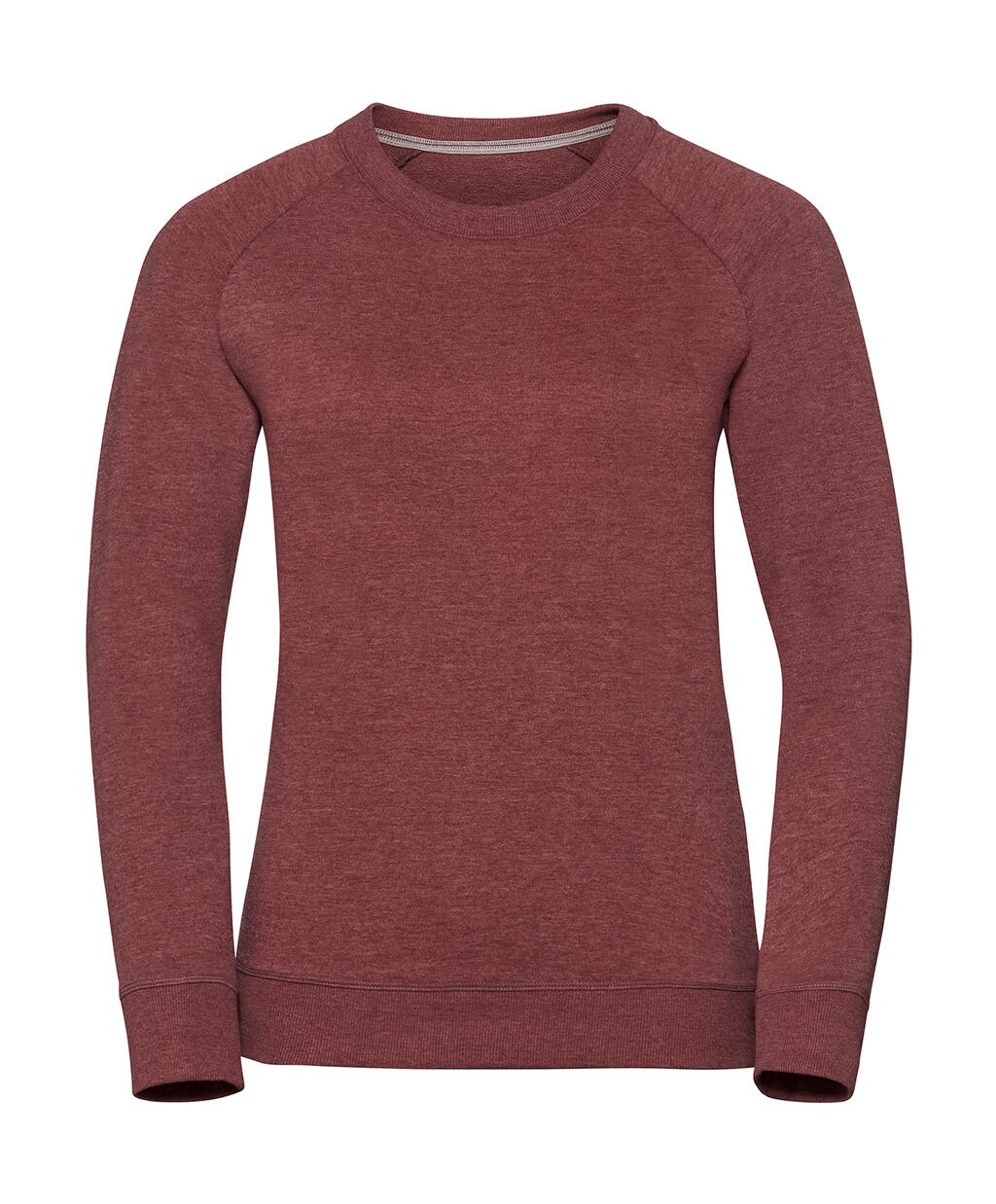 Sudadera Raglan HD mujer Maroon Marl