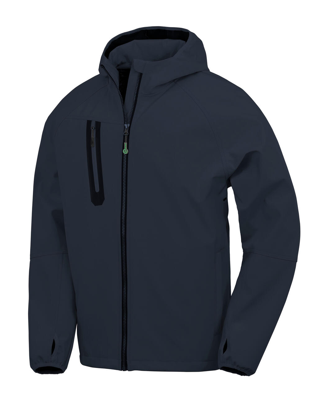 Softshell Casual de 3 Capas Reciclado Imprimible Navy/Navy