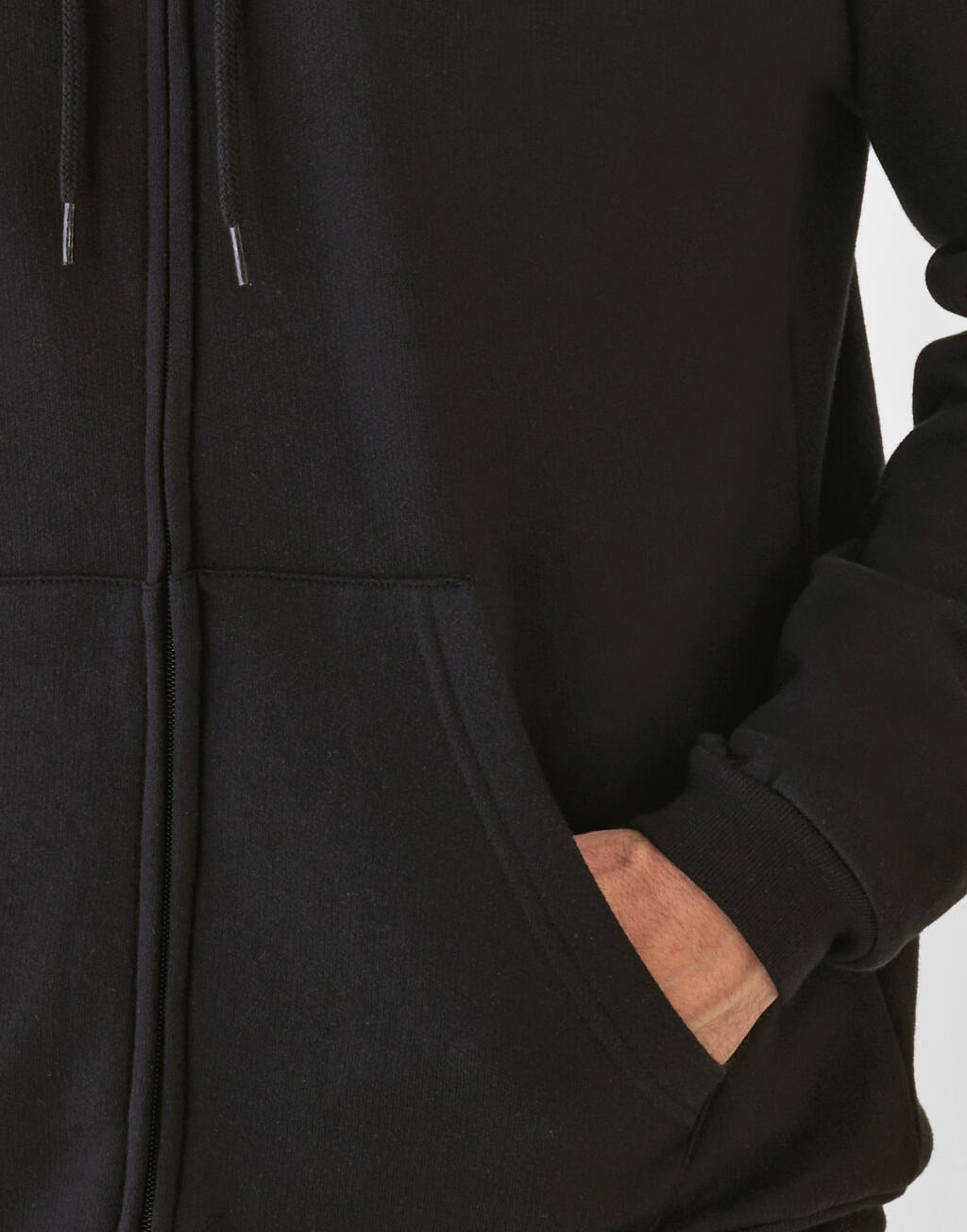  B & C Sudadera con capucha y cremallera ID.205 50/50otro