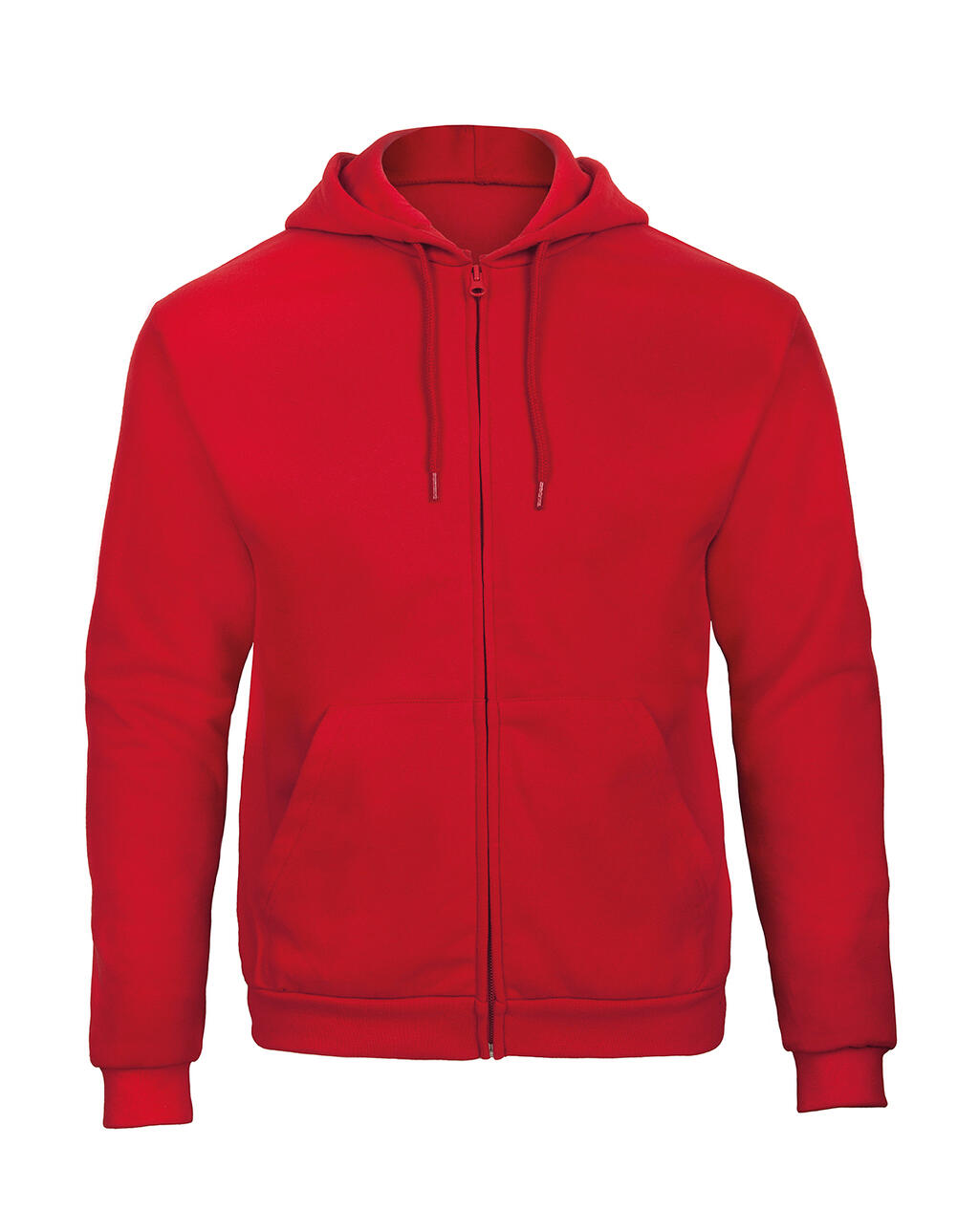 Sudadera con capucha y cremallera ID.205 50/50 Red