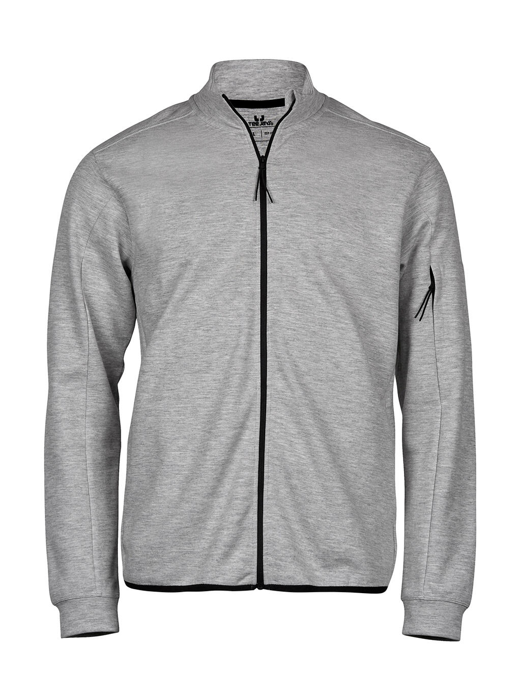 Sudadera cremallera completa Athletic Heather Grey