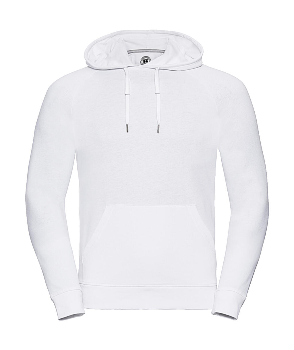 Sudadera con capucha HD hombre White
