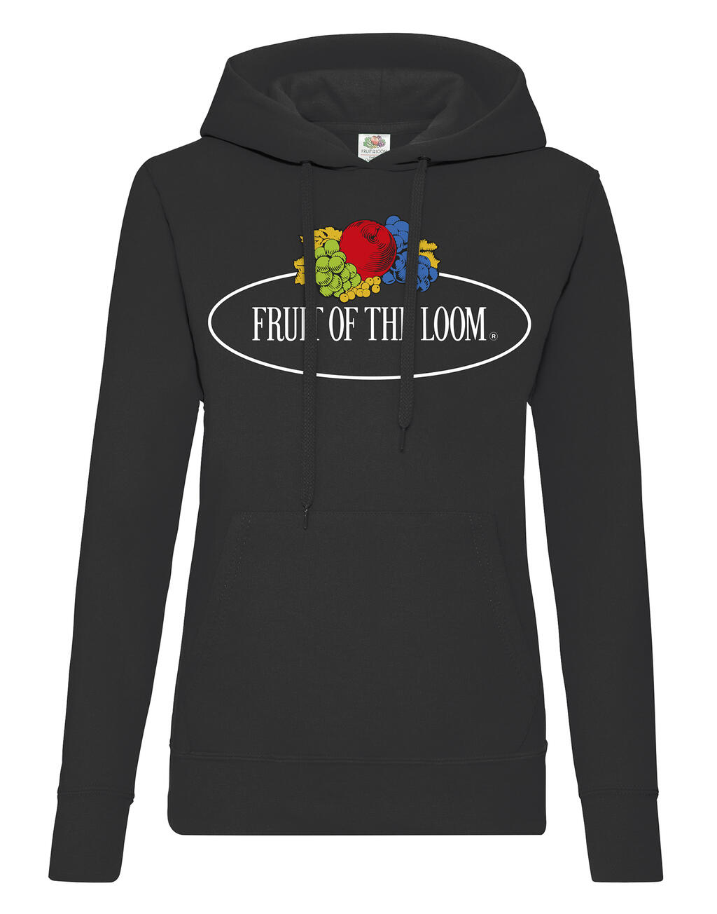  Fruit of the Loom Sudadera Vintage mujer Classic con logo grande