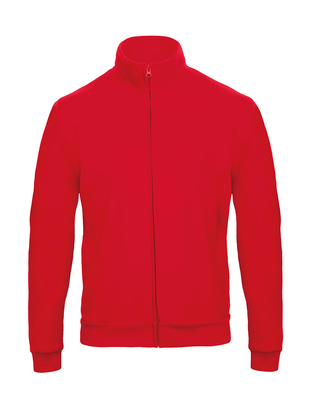 Sudadera con cremallera unisex ID.206 50/50 Red