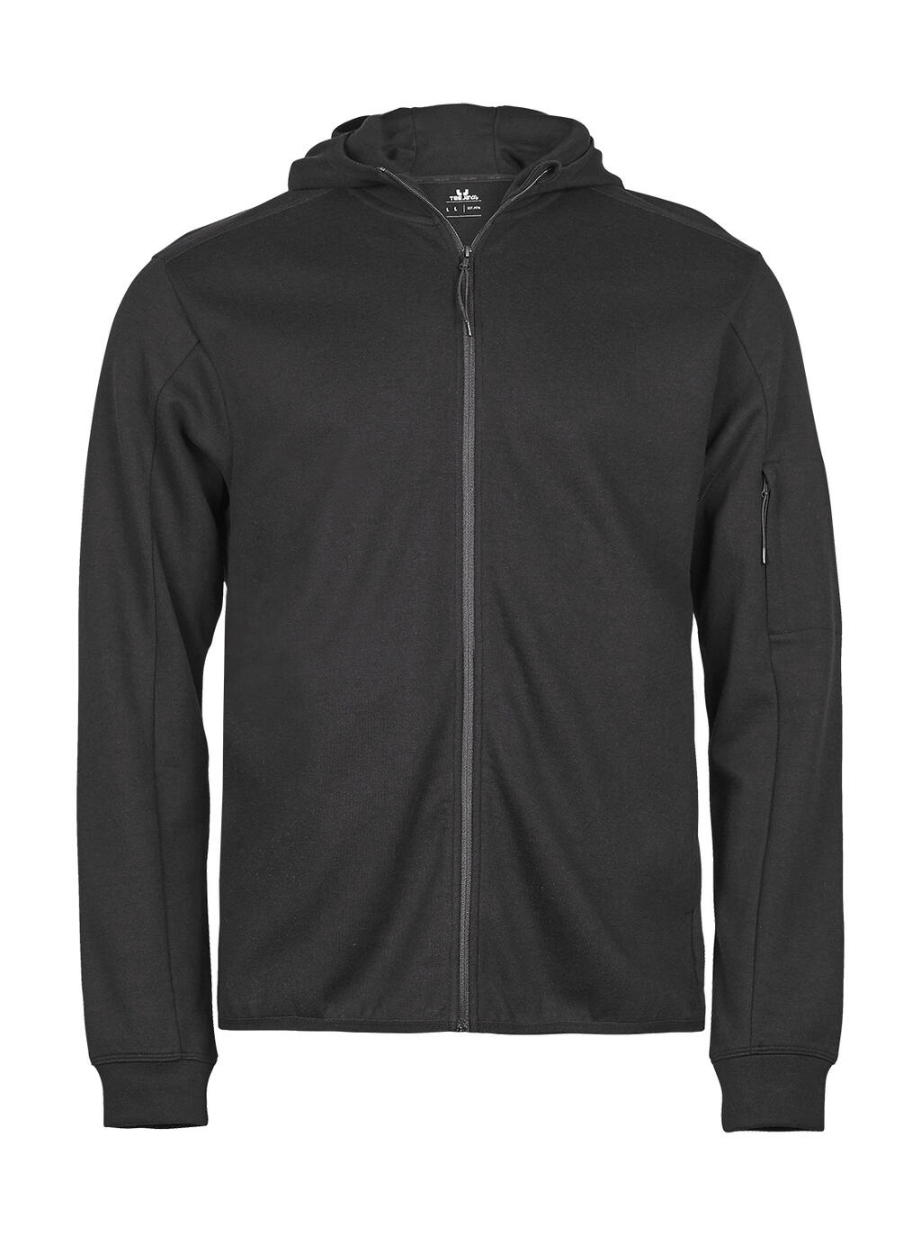 Sudadera con capucha y cremallera Athletic Black