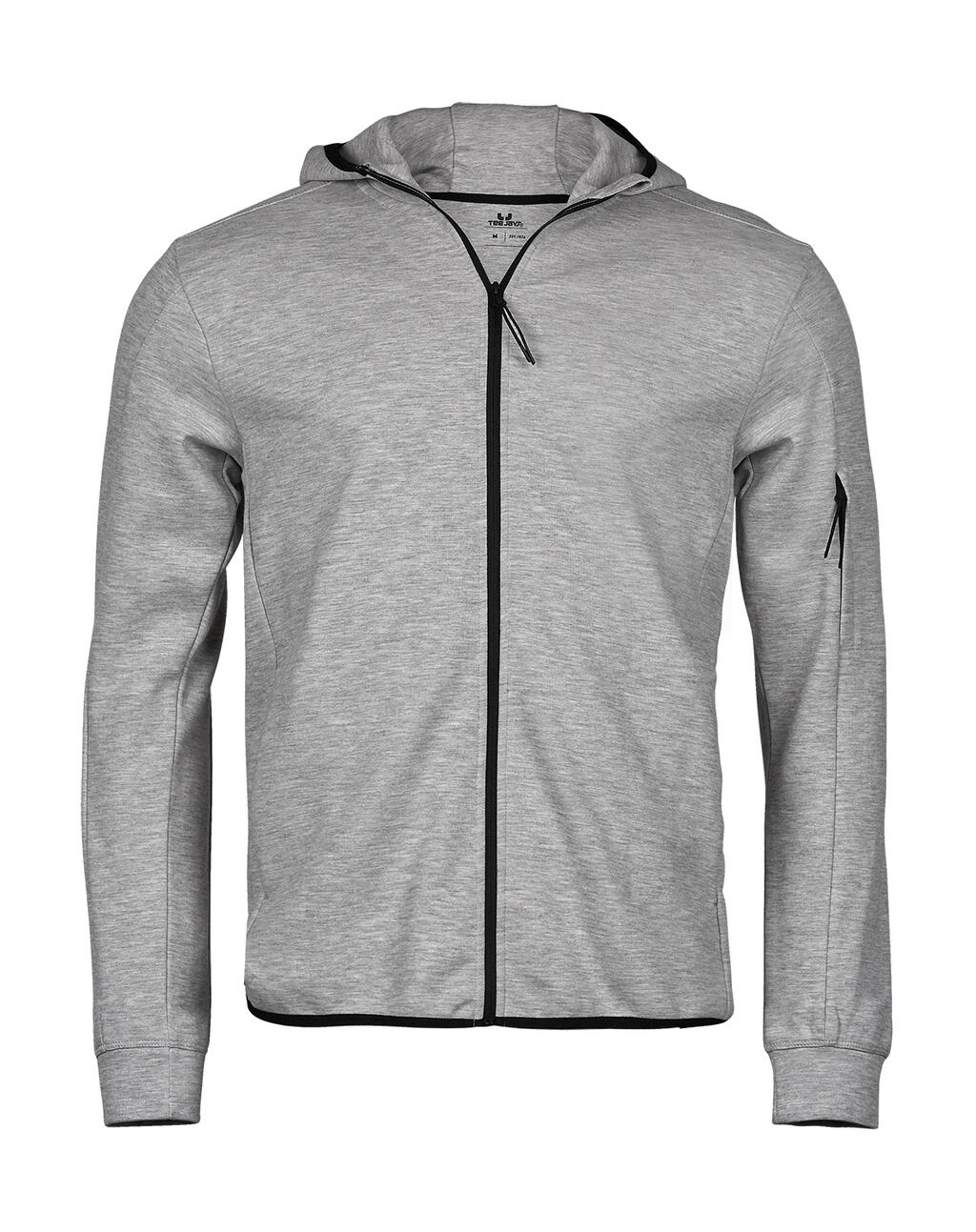 Sudadera con capucha y cremallera Athletic Heather Grey