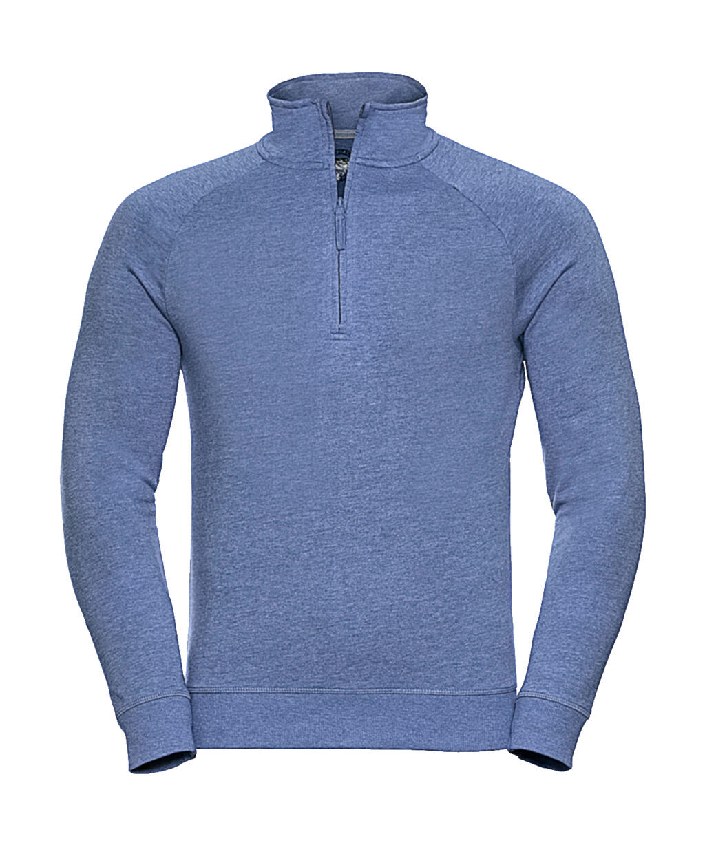 Sudadera HD cremallera 1/4 hombre Blue Marl