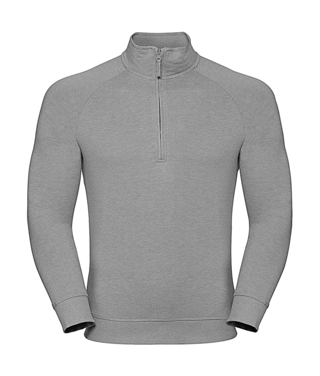 Sudadera HD cremallera 1/4 hombre Silver Marl