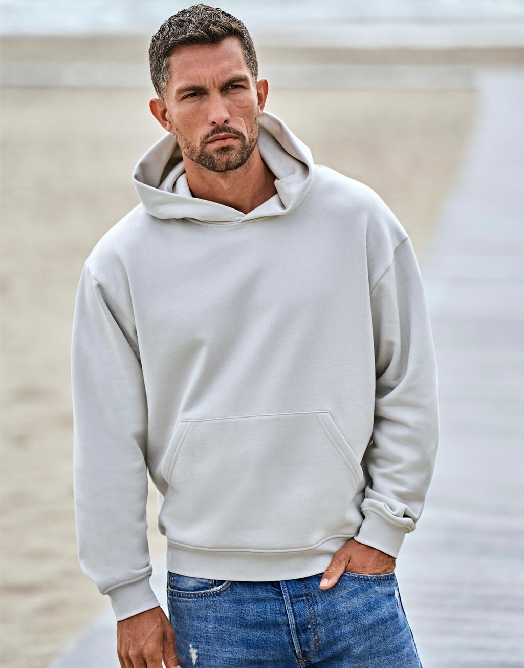 Sudadera Heavy con Capucha Loose Fit Urban