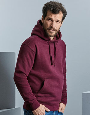 Russell Europe Sudadera Authentic Melange con capucha hombre