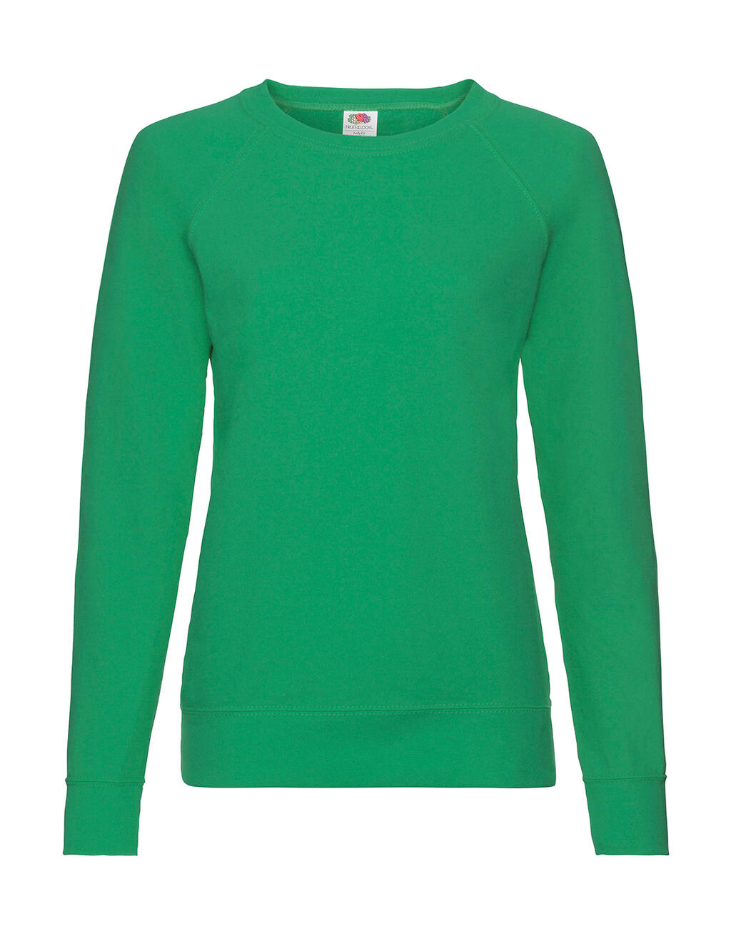 Sudadera manga raglán ligera mujer Kelly Green