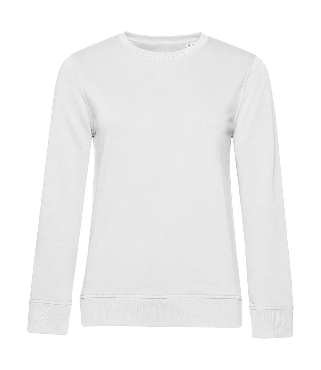 Sudadera cuello redondo Inspire French Terry mujer White