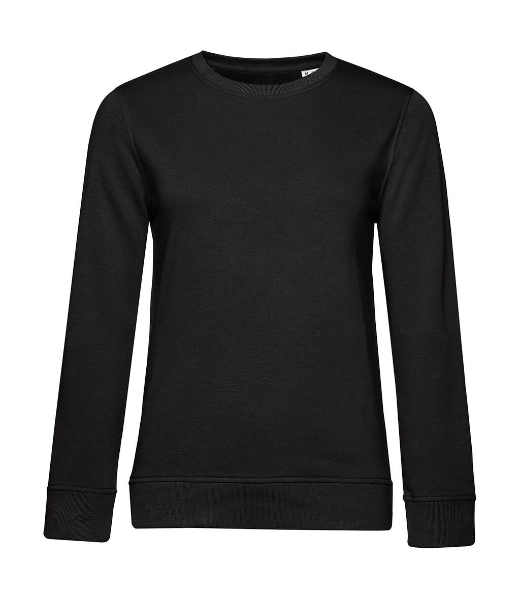 Sudadera cuello redondo Inspire French Terry mujer Black Pure