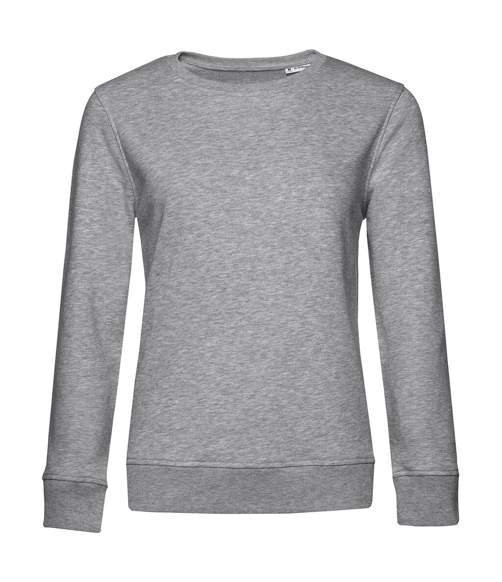 Sudadera cuello redondo Inspire French Terry mujer Heather Grey