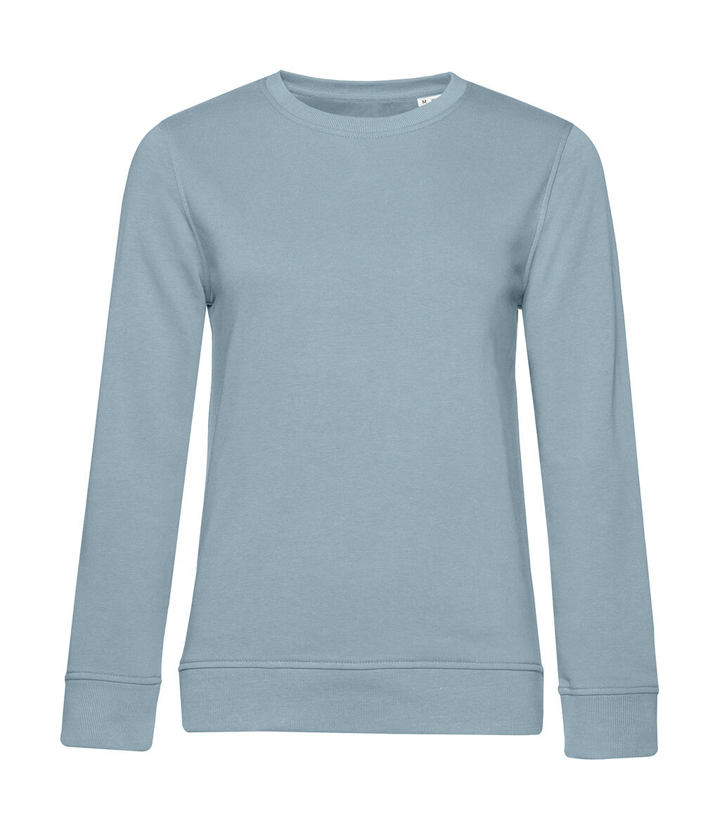Sudadera cuello redondo Inspire French Terry mujer Blue Fog