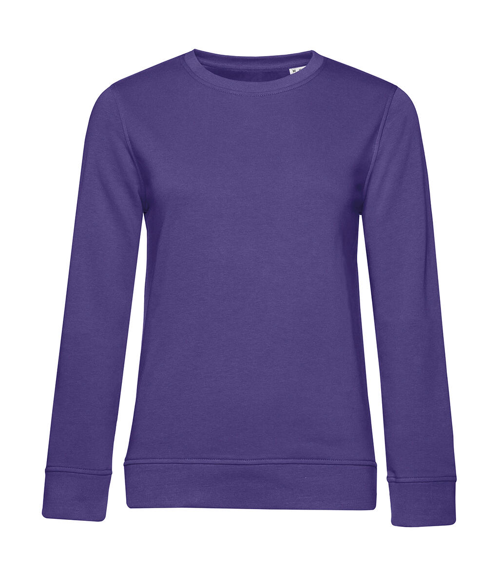 Sudadera cuello redondo Inspire French Terry mujer Radiant Purple