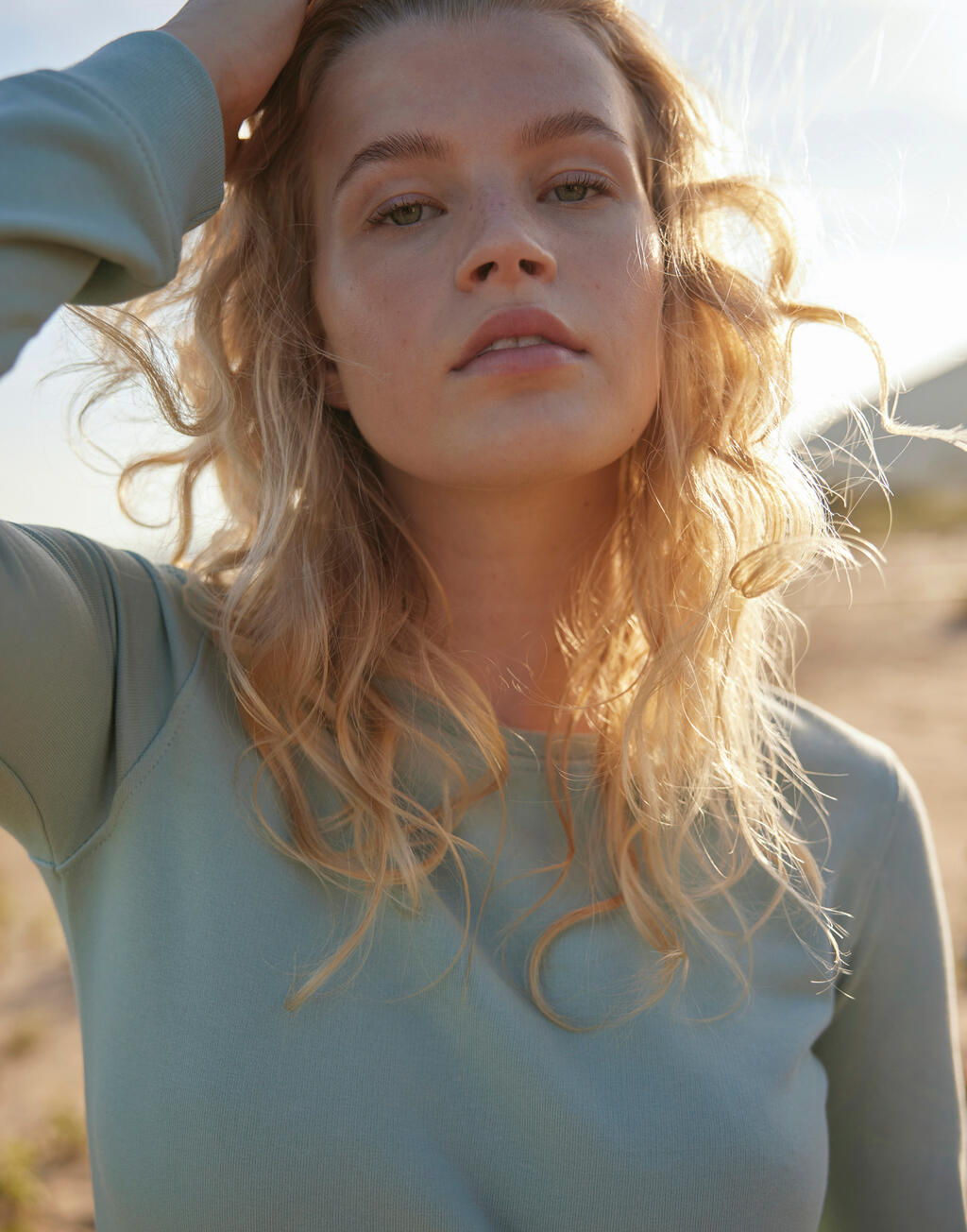  B & C Sudadera cuello redondo Inspire French Terry mujerotro