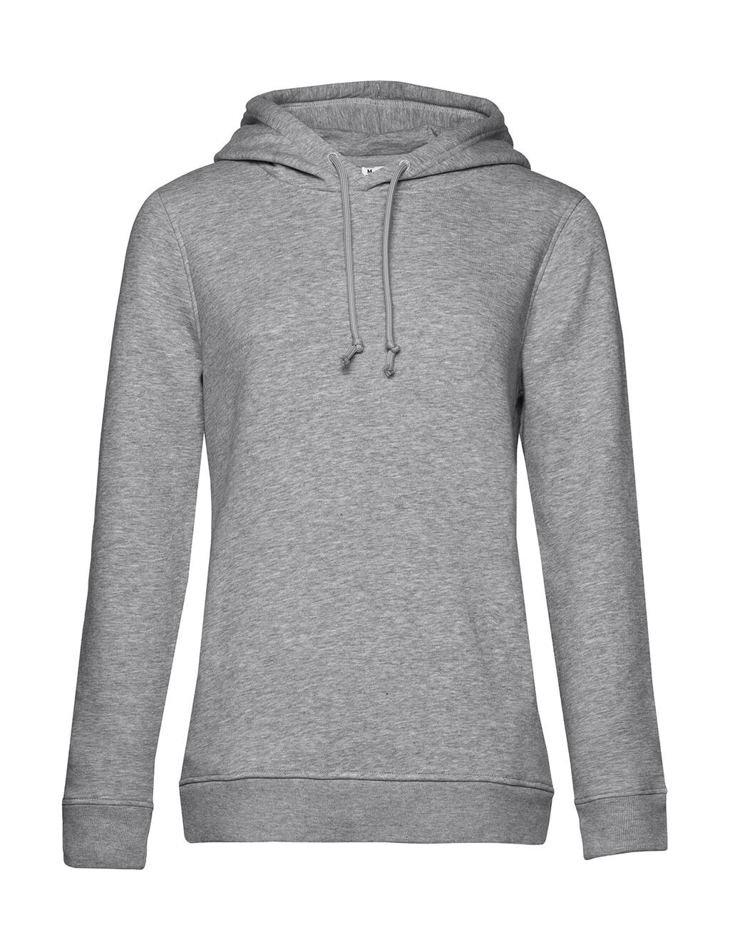 Organic Inspire Hooded /women Heather Grey